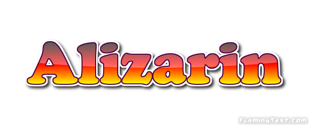 Alizarin ロゴ