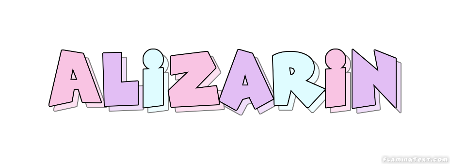 Alizarin Logotipo