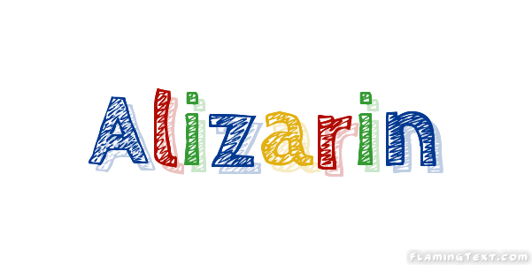 Alizarin 徽标
