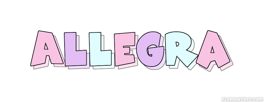 Allegra ロゴ