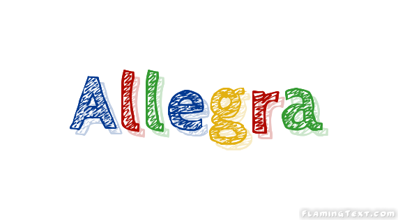 Allegra ロゴ