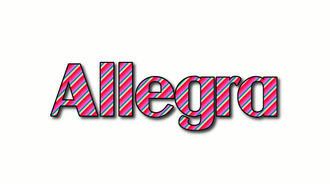 Allegra شعار