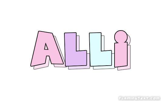 Alli شعار