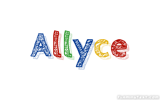 Allyce 徽标