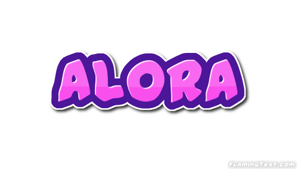 Alora ロゴ