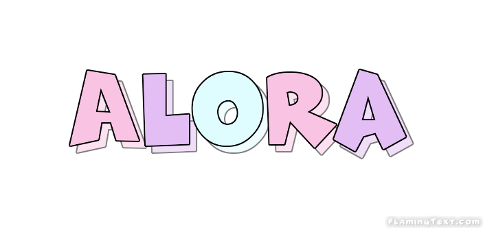 Alora ロゴ