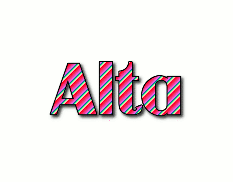 Alta ロゴ