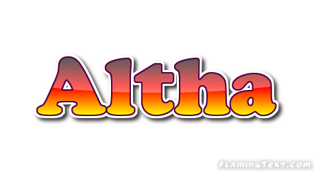 Altha 徽标