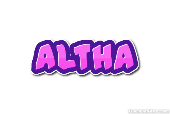 Altha ロゴ