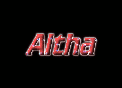 Altha شعار