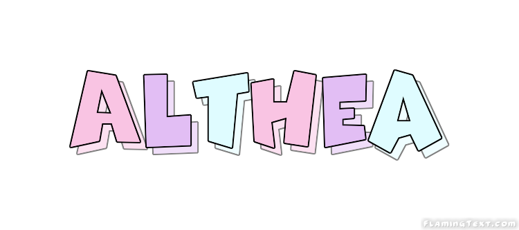 Meaning of Althea - LindseyBoo