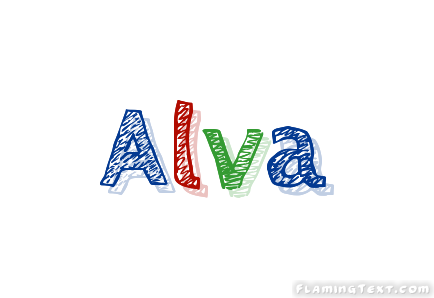 Alva ロゴ