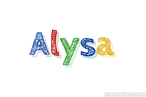 Alysa 徽标