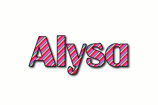 Alysa شعار