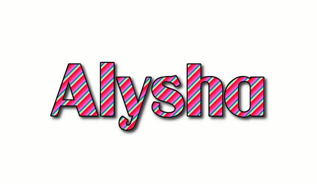Alysha شعار