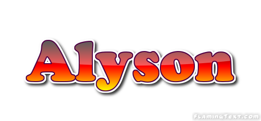 Alyson ロゴ