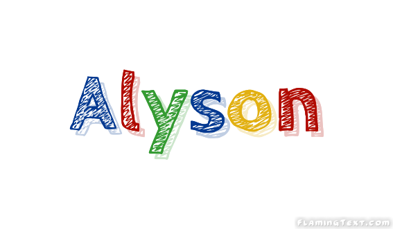 Alyson 徽标