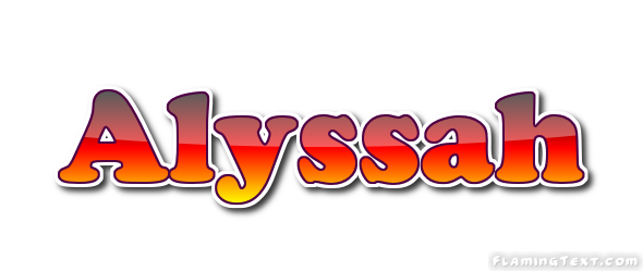 Alyssah 徽标