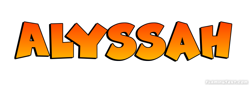Alyssah ロゴ
