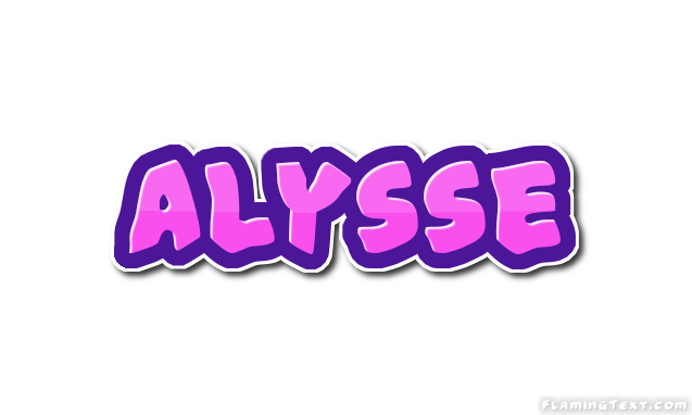 Alysse شعار