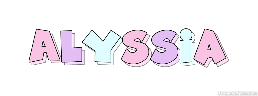 Alyssia شعار
