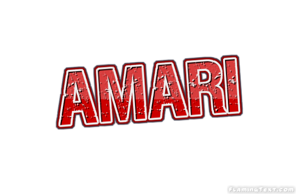 Amari Logo | Free Name Design Tool from Flaming Text