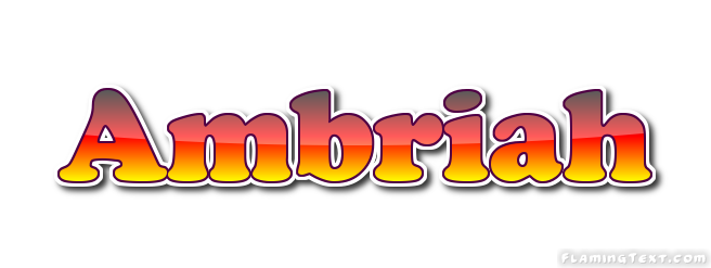 Ambriah شعار