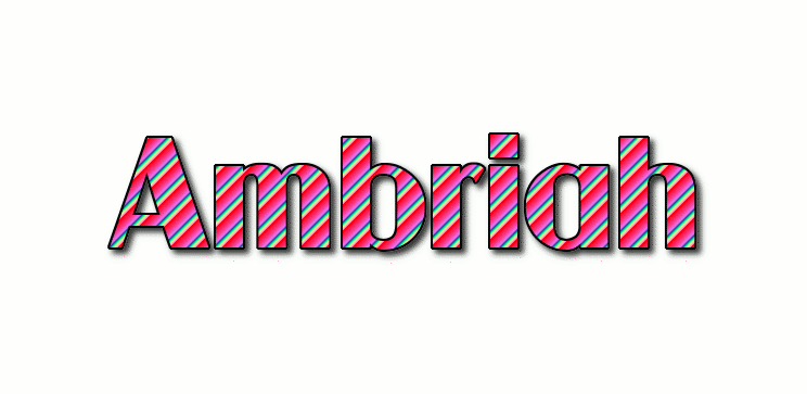 Ambriah 徽标