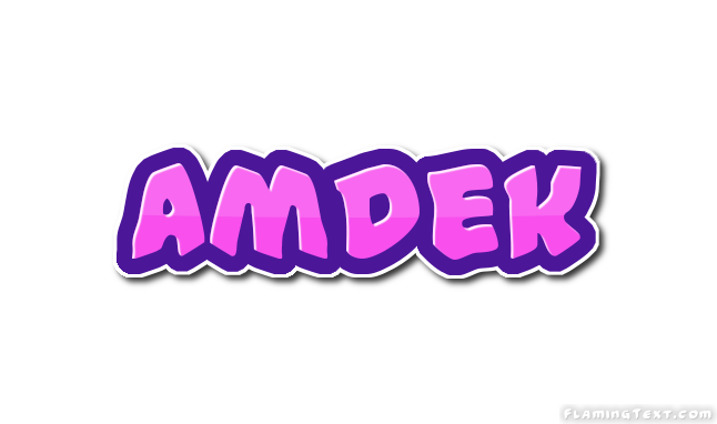 Amdek شعار