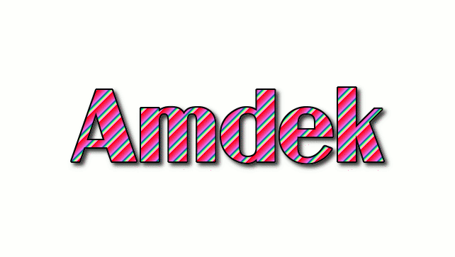 Amdek شعار