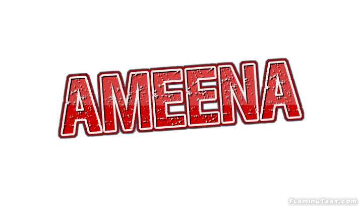Ameena ロゴ