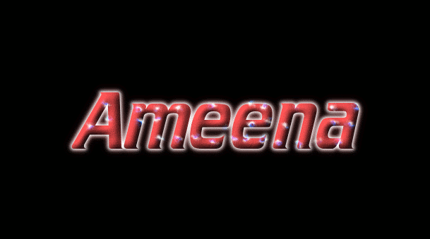 Ameena 徽标
