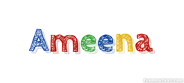 Ameena Лого