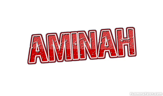 Aminah ロゴ