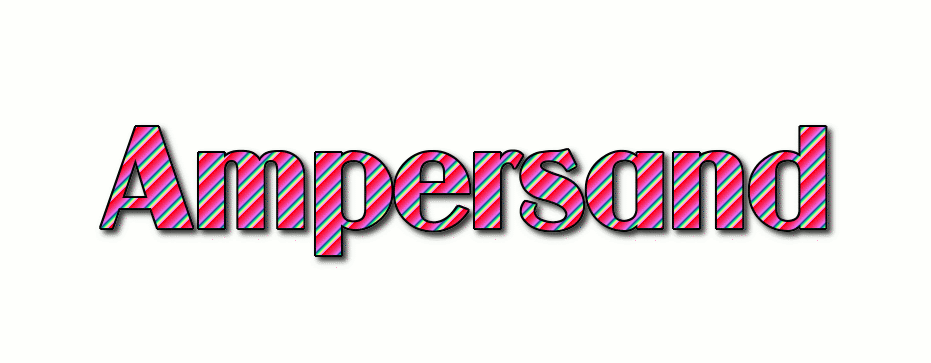 Ampersand شعار