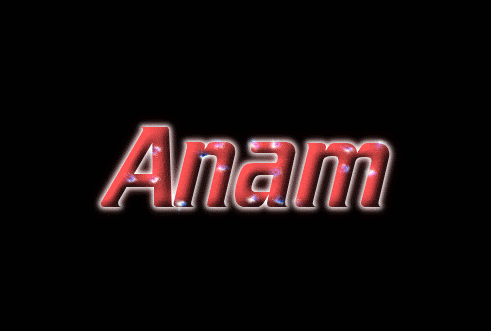 Anam Logo | Free Name Design Tool from Flaming Text