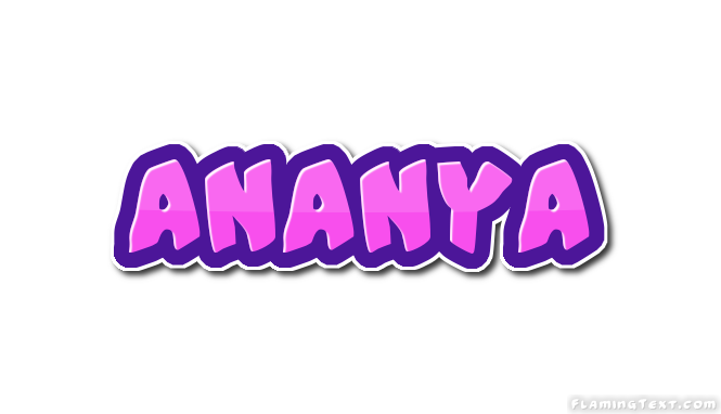 Ananya ロゴ