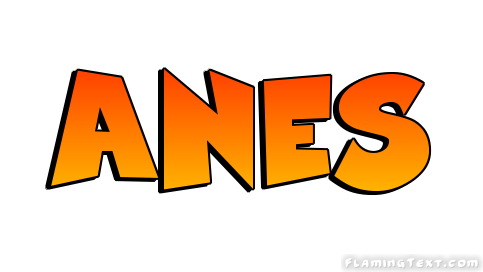Anes Logo | Free Name Design Tool from Flaming Text