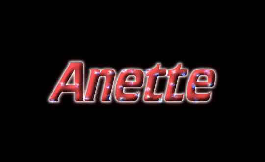 Anette 徽标