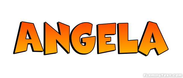 Angela Logo | Free Name Design Tool from Flaming Text