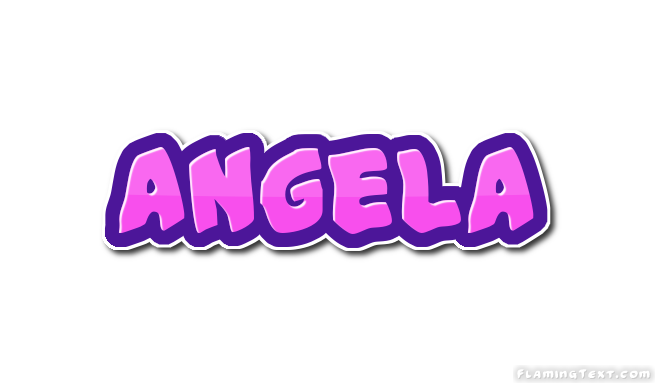 Angela Logo | Free Name Design Tool from Flaming Text