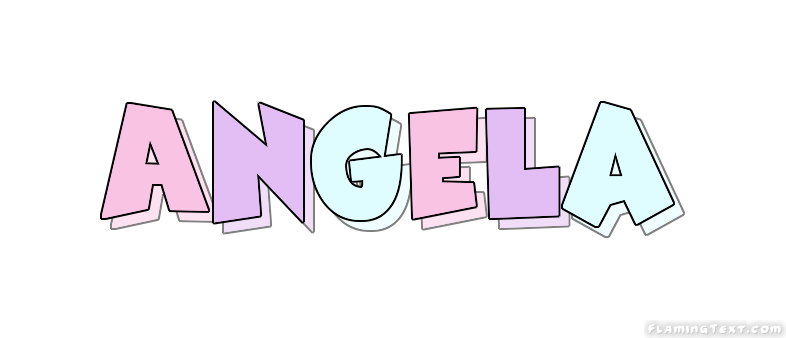 Angela 徽标