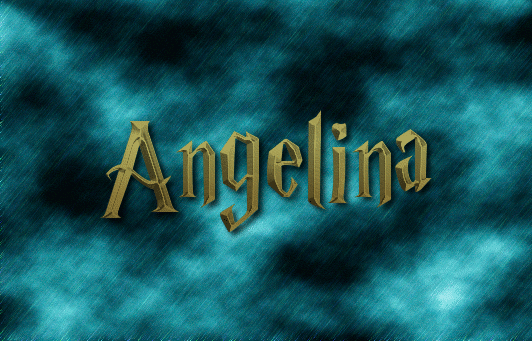 Angelina Logo | Free Name Design Tool from Flaming Text