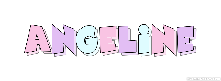 Angeline ロゴ