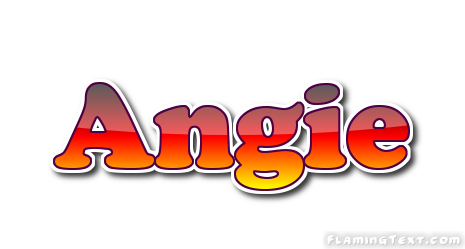 Angie Logo | Free Name Design Tool from Flaming Text