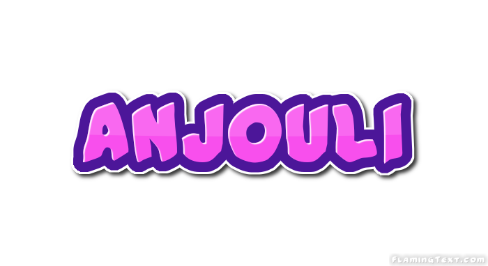 Anjouli شعار