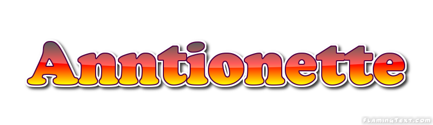 Anntionette شعار
