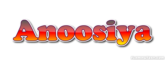 Anoosiya شعار