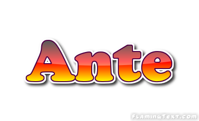 Ante Лого