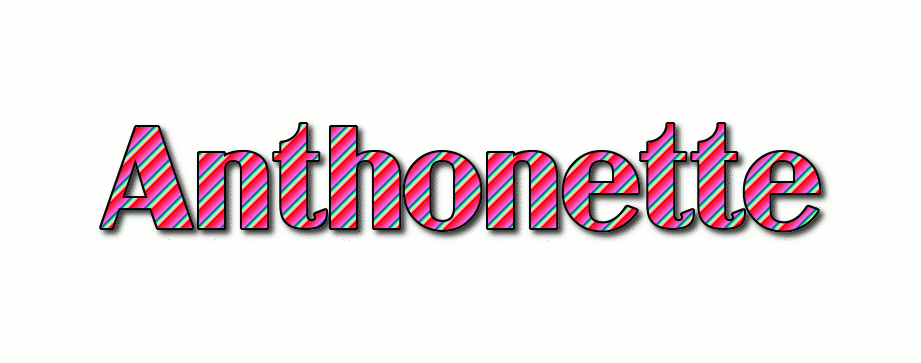 Anthonette 徽标